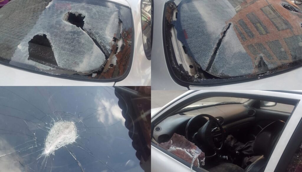 Ataque contra mujer en Bogotá (Suministrada)
