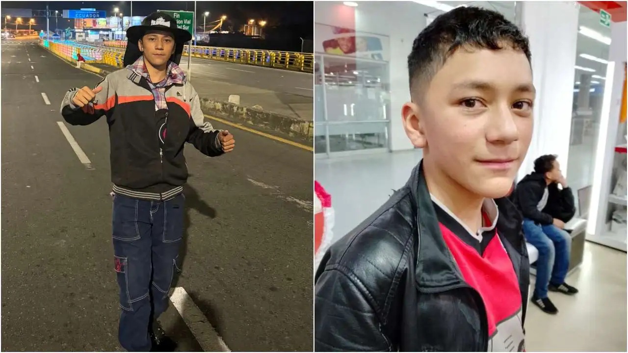 Harold Aroca, joven hallado sin vida en Los Laches (Bogotá), luego de ser reportado como desaparecido