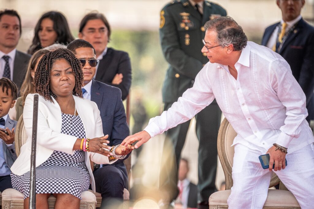 Francia Márquez y Gustavo Petro / Getty