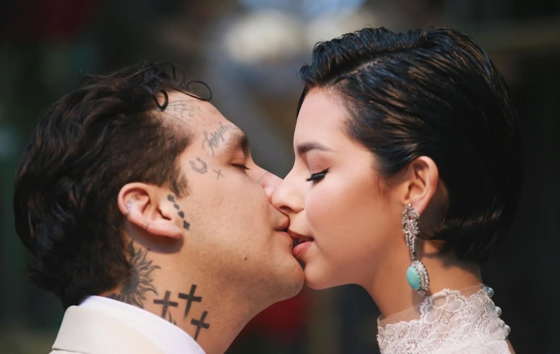 Christian Nodal confirma otra boda con Ángela Aguilar y reveló fecha
