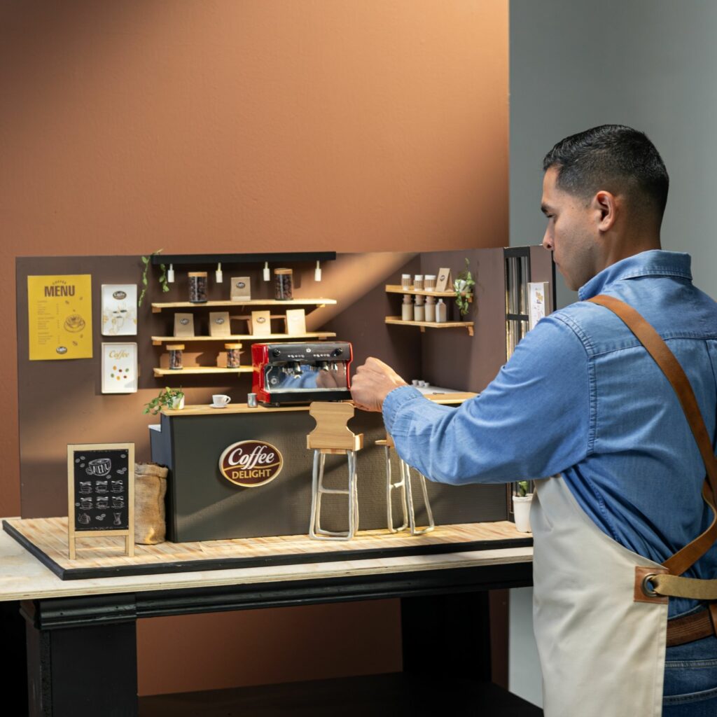Coffee Delight retó al campeón mundial de baristas a preparar un cappuccino en miniatura
