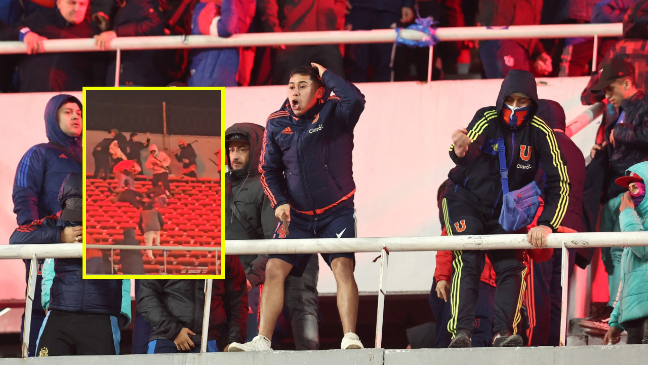 Videos de caos en Independiente vs. U. de Chile que dejó más de 10 heridos: foto