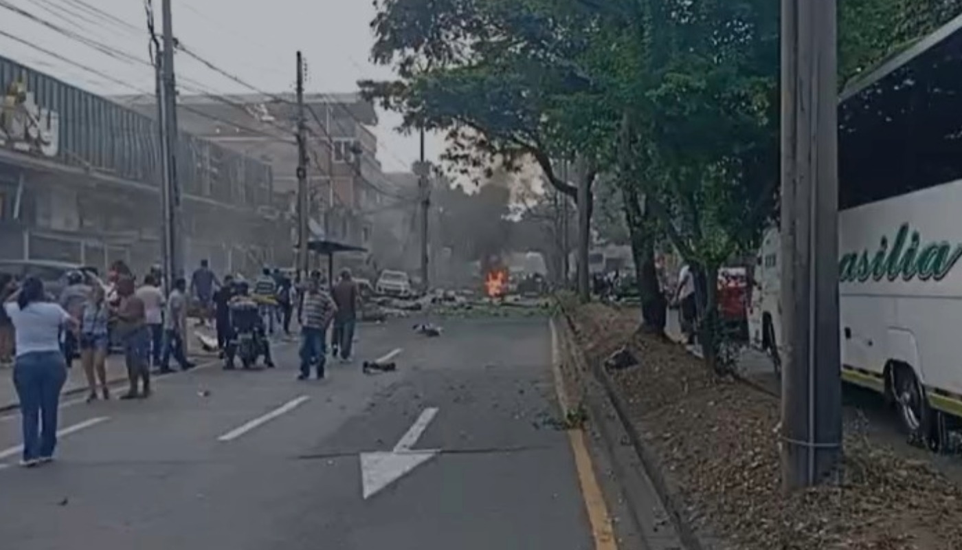 Atentado terrorista en base aérea Cali: personas piden ayuda