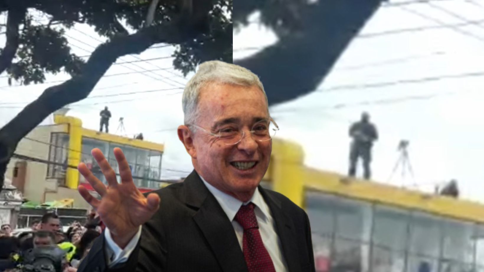 Álvaro Uribe tuvo hasta francotiradores en el parque El Golfito: fotos
