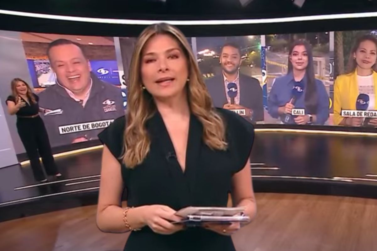 Noticias Caracol hoy: risas porque presentadora cambió nombre a Edward Porras