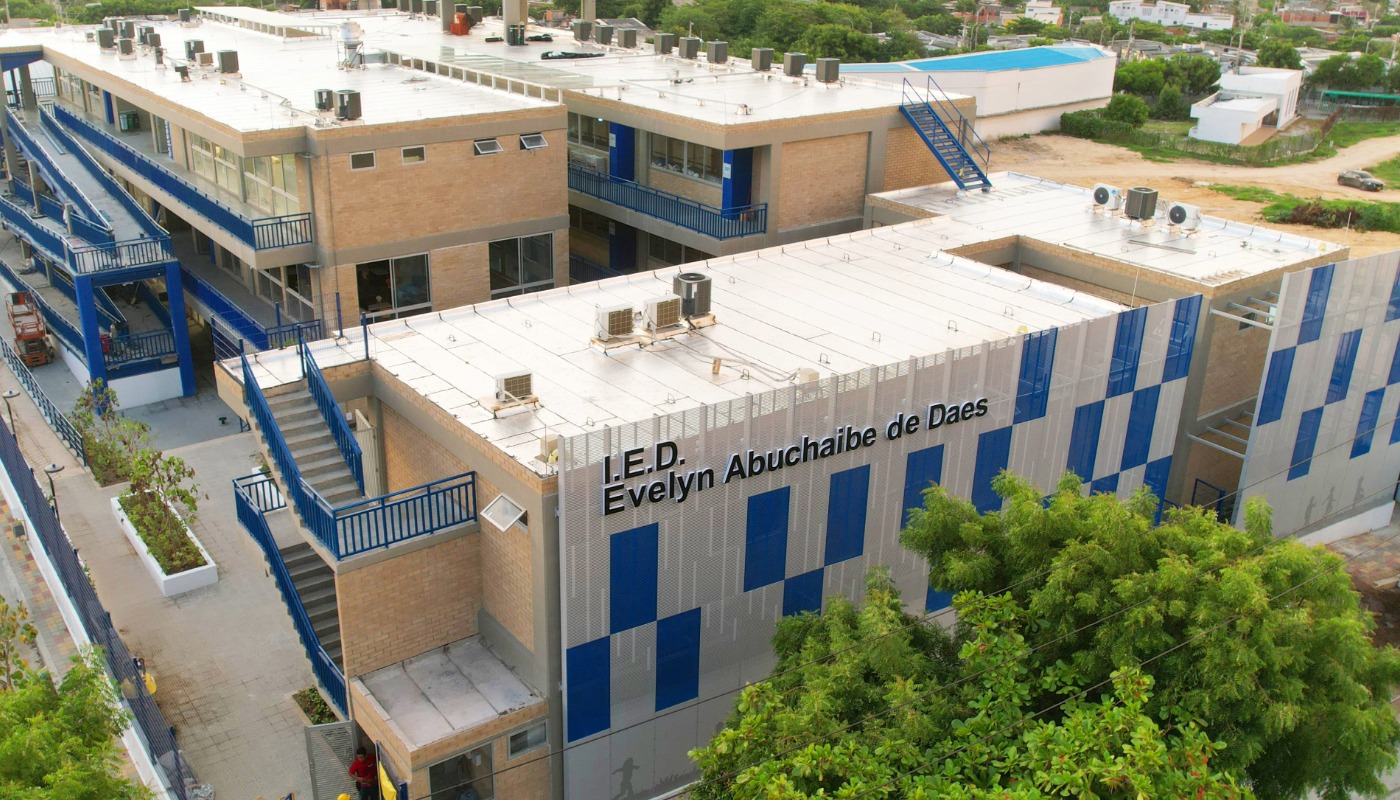 Colegio nuevo para Barranquilla Institución Educativa Distrital Evelyn Abuchaibe