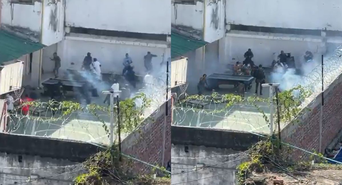 Reportan motín de cárcel de Villahermosa, en Cali: presos se enfrentaron a guardianes para facilitar una fuga y muestran videos de lo ocurrido.