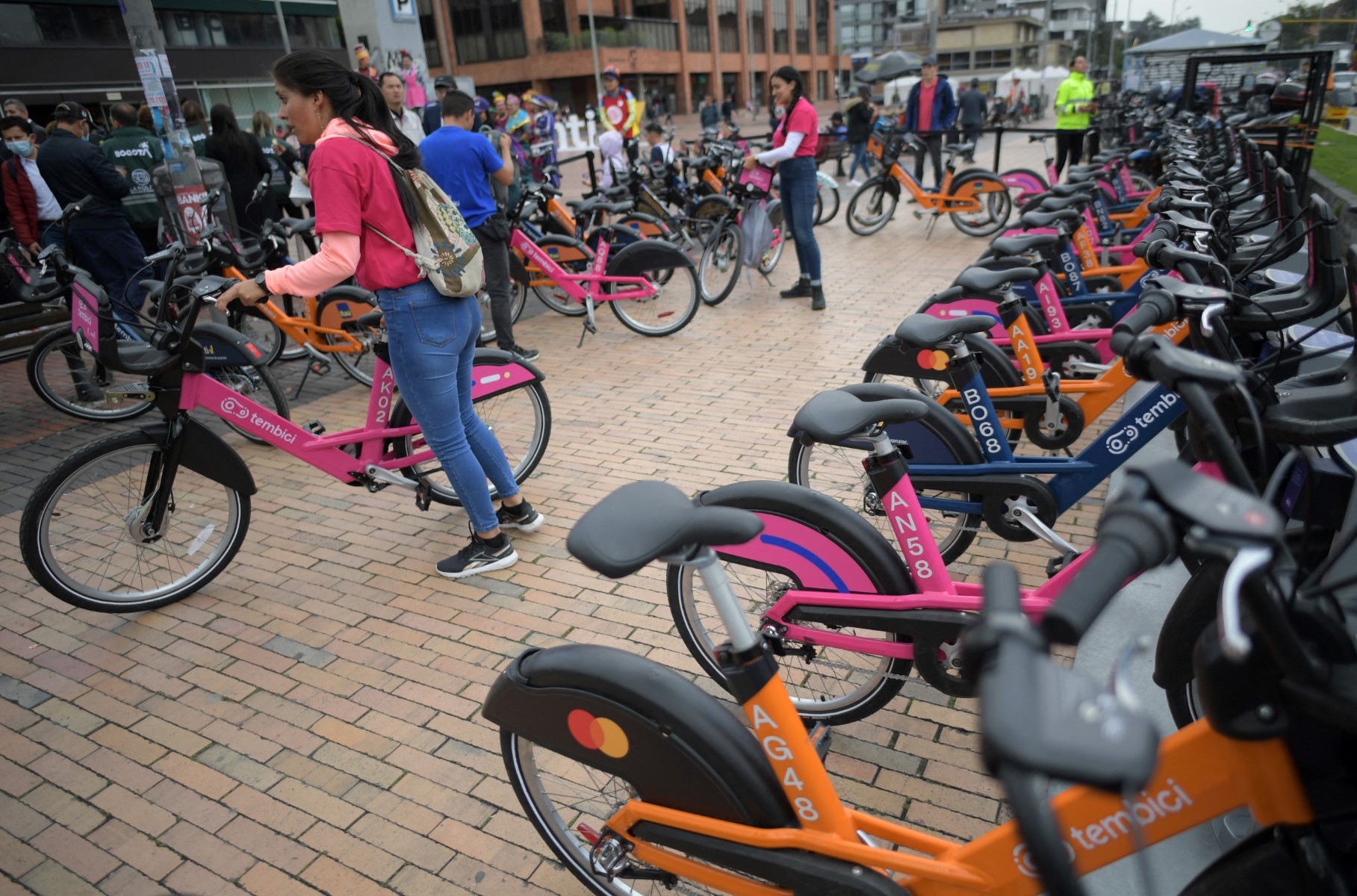 Bicicletas de Tembici en Bogotá, sistema que estaría en crisis