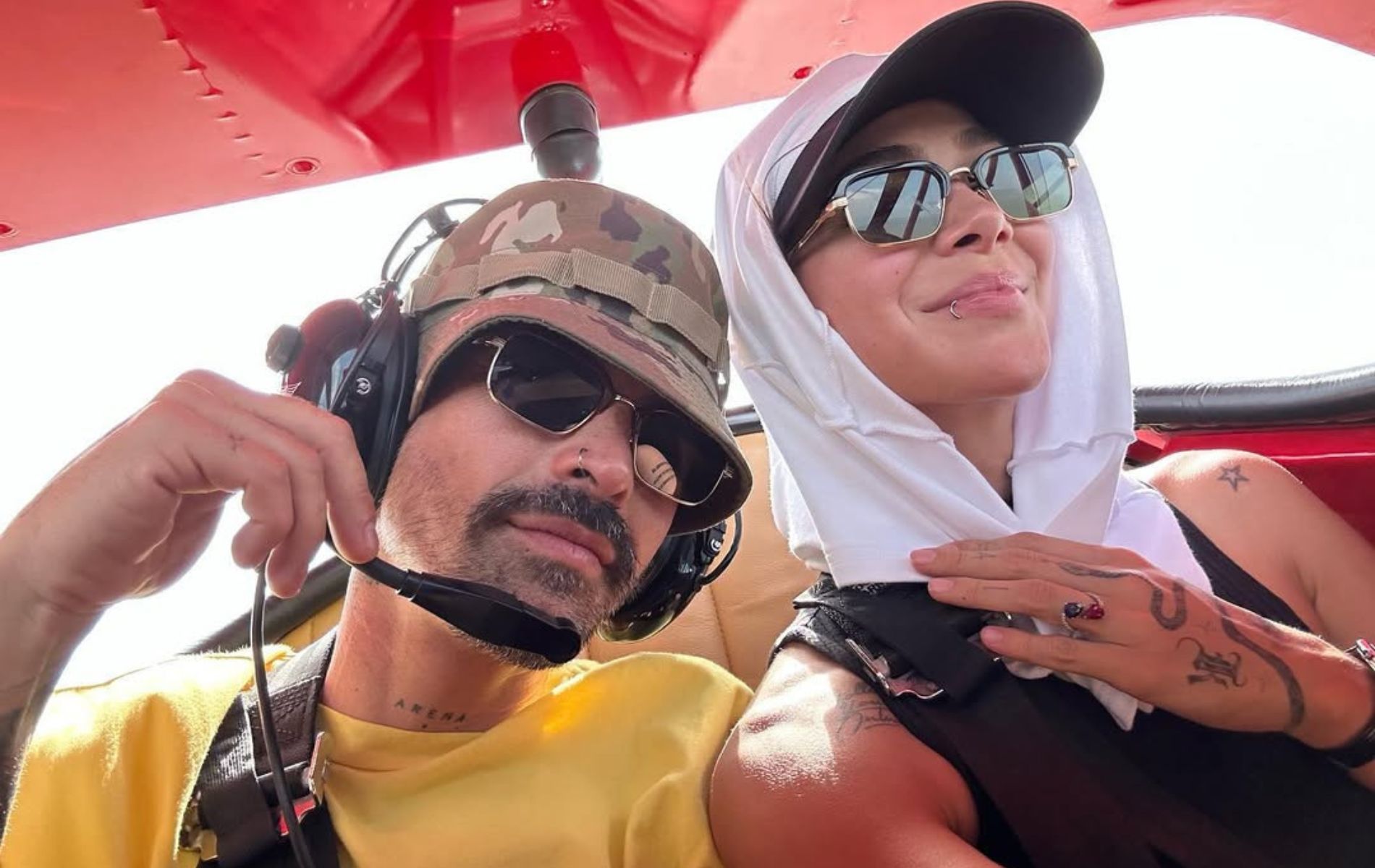Greeicy Rendón por poco le da un beso a un cantante y Mike Bahía lo vio