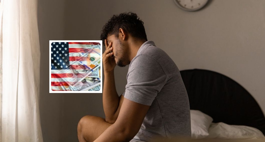 Foto hombre latino y dinero en Estados Unidos, en nota de qué trabajo para migrantes en Florida se complicó por nuevas medidas en las vías