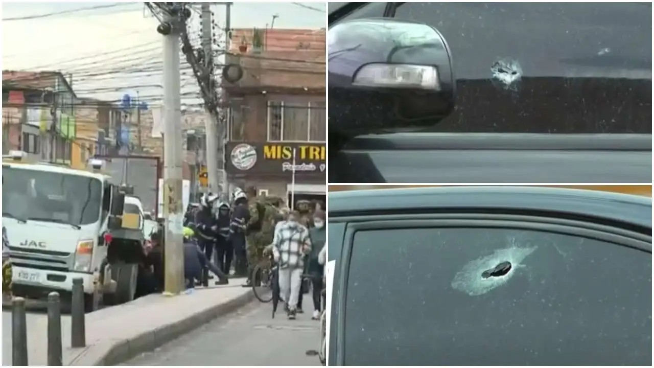 En esta zona de Funza se dio la balacera entre militares y ladrones, dando de baja a uno de los señalados criminales