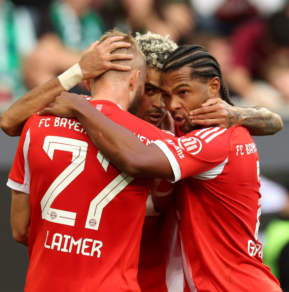 Luis Díaz gol con Bayern Múnich / Getty Images