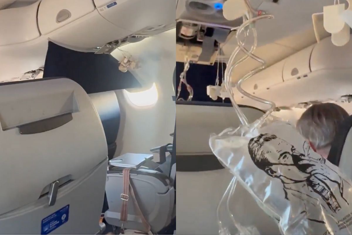 Video muestra pánico en avión que cayó más de mil metros por fuerte turbulencia