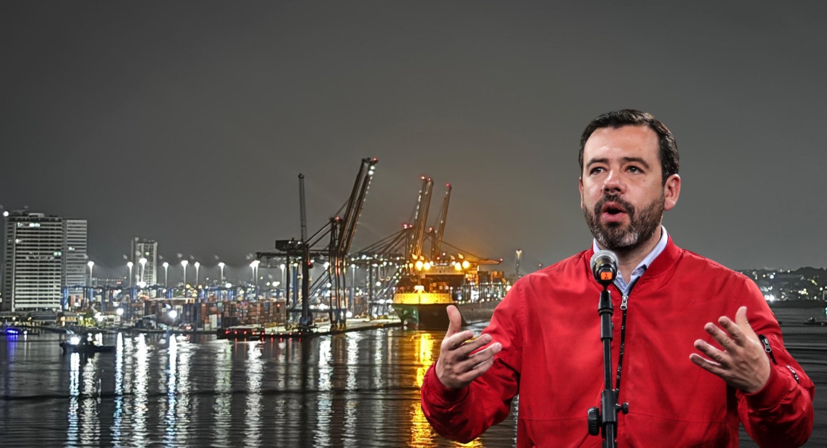 Llega a Colombia barco con el primer tren del metro; alcalde Galán lo confirmó