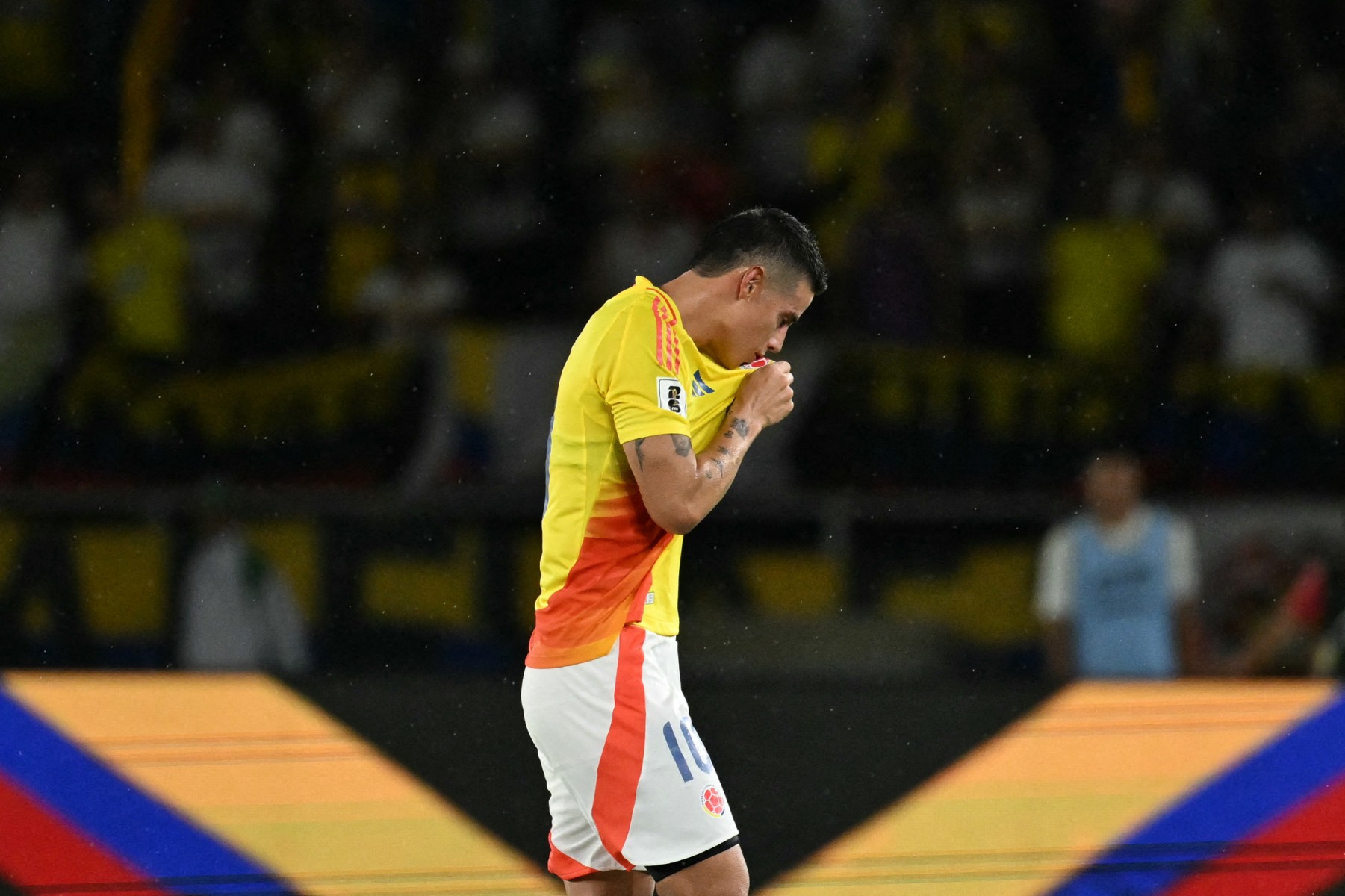 Selección Colombia vs. Bolivia: James Rodríguez salió y fue ovacionado