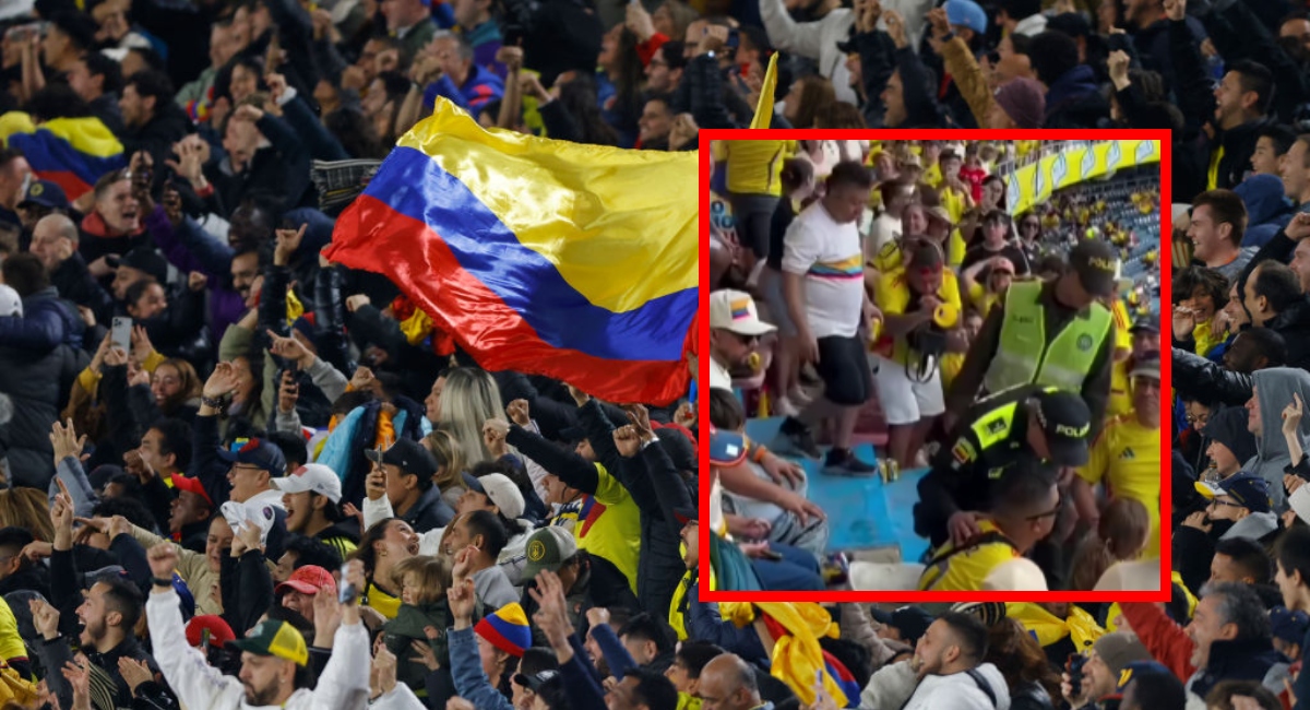Encuentran a hombre con la amante en el partido de Colombia en Barranquilla