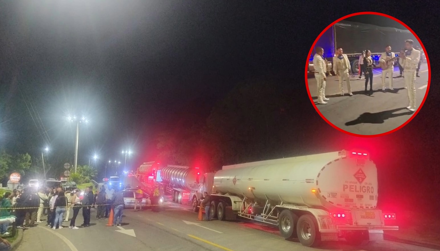 Cierre vía Bogotá-Villavicencio: colapso en vía al llano por protesta Cáqueza