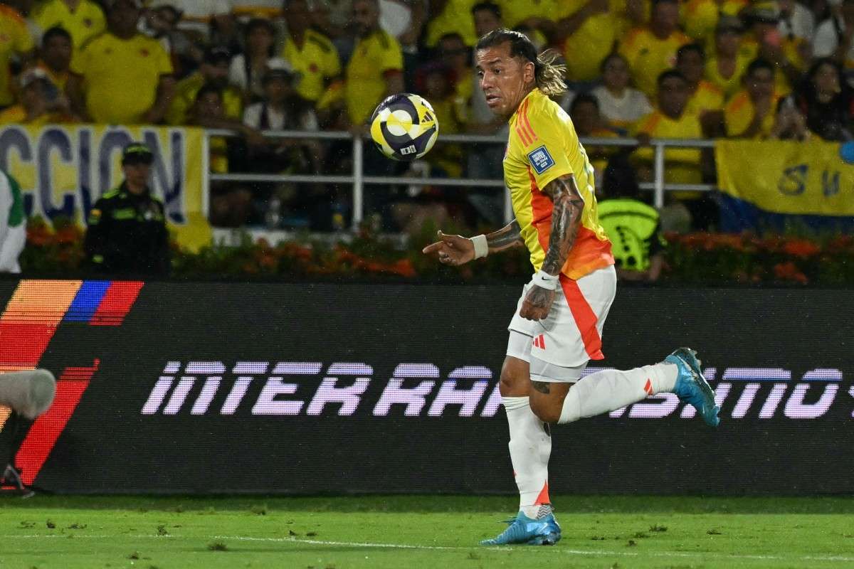 Foto de Dayro Moreno, en nota de quién es jugador más viejo con gol en Selección Colombia, menor que Dayro Moreno