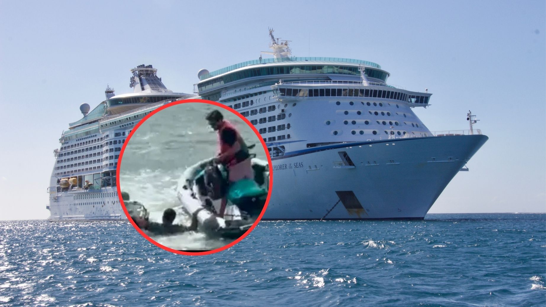 Hombre saltó de un crucero para no pagar millonaria deuda: lo atraparon