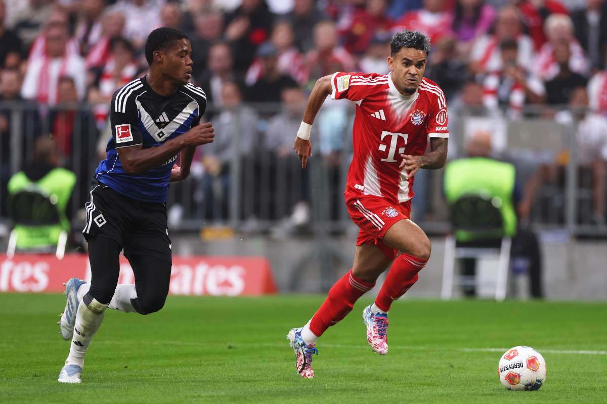 Foto de Luis Díaz, en nota de video de gol de Luis Díaz en Bayern Múnich contra Hamburgo en Bundesliga en 2025