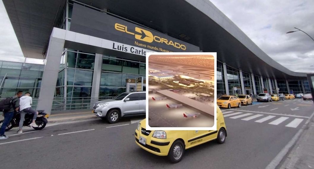 Fotos aeropuerto El Dorado, en nota de cómo cambia aeropuerto El Dorado por El Dorado Max con nuevos accesos y edificio