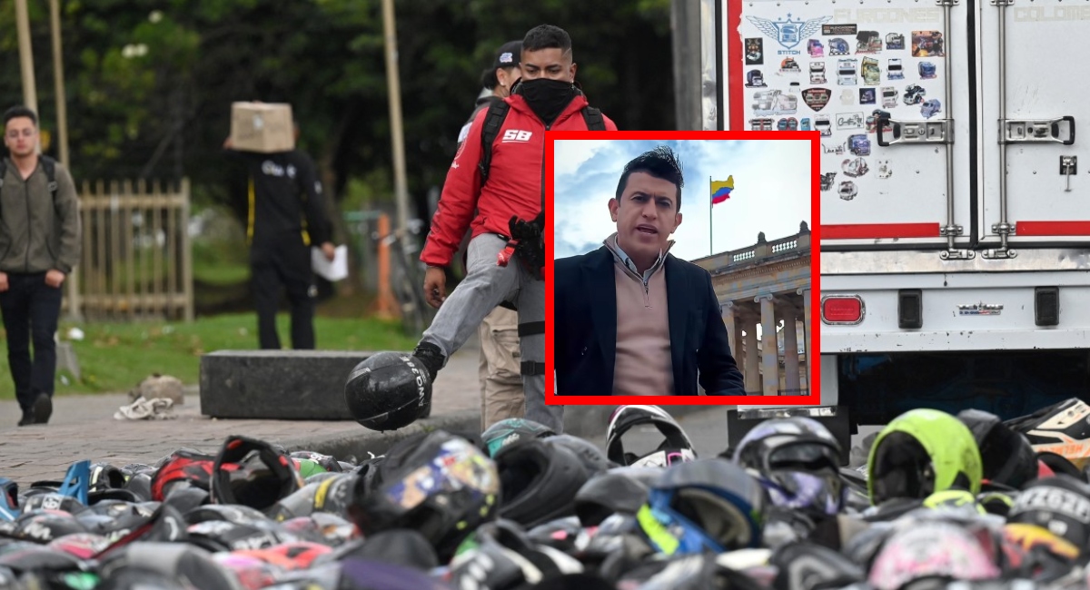 Procuraduría le abrió investigación al concejal 'Fuchi' por desmanes en Bogotá