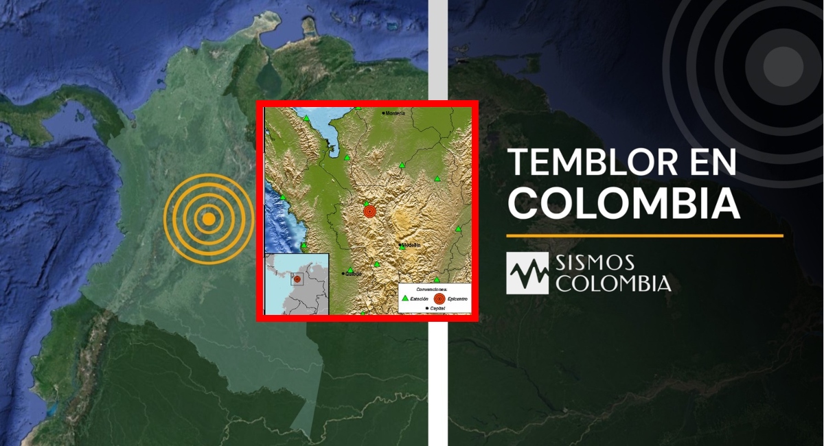 Sigue temblando en Colombia y reportan dos sismos en menos de tres horas