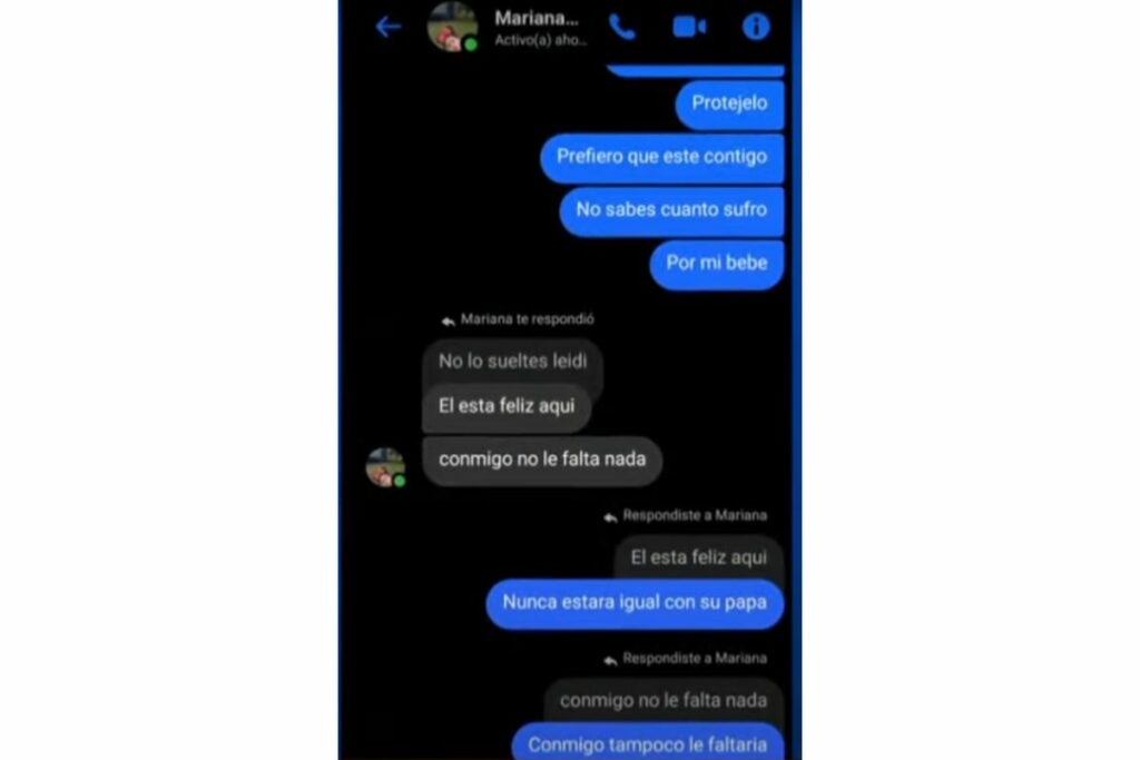 Chats entre los padres del menor Nairkel Botia, menor de 4 años asesinado en Medellín / Noticias Caracol