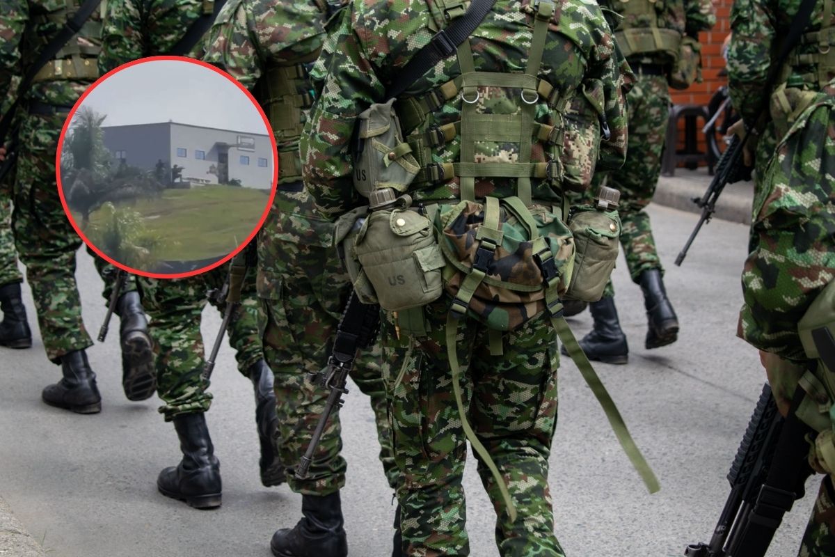 Ataque a base militar en Anorí, Antioquia: paquete explosivo, disparos y herido