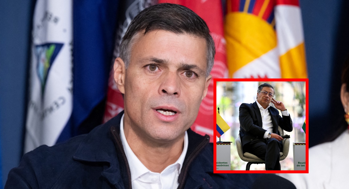 Leopoldo López habló de supuestos vínculos de Petro con 'Cartel de los Soles'