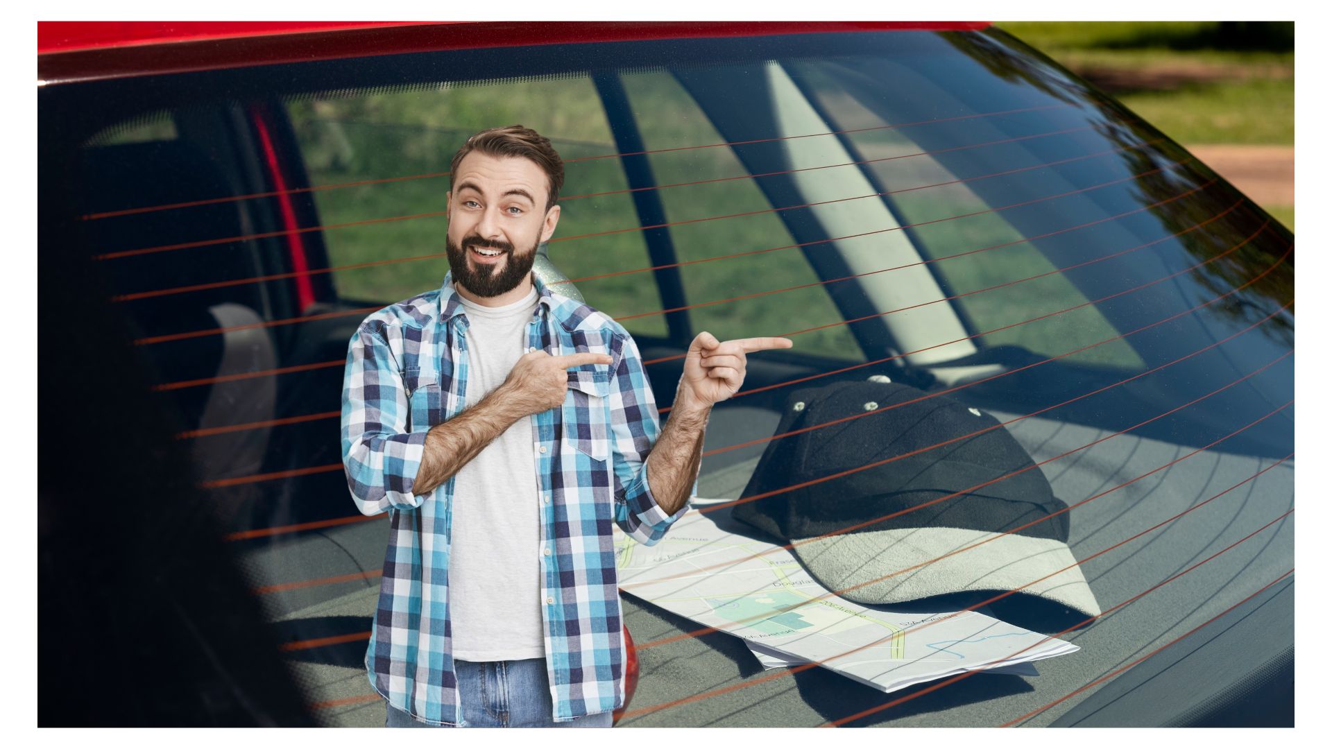 ¿Para qué sirven las líneas del vidrio de atrás del carro? Son para días fríos 