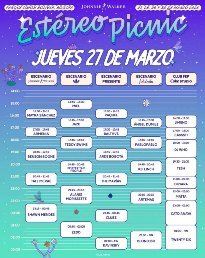 Página del Estere Picnic 2025