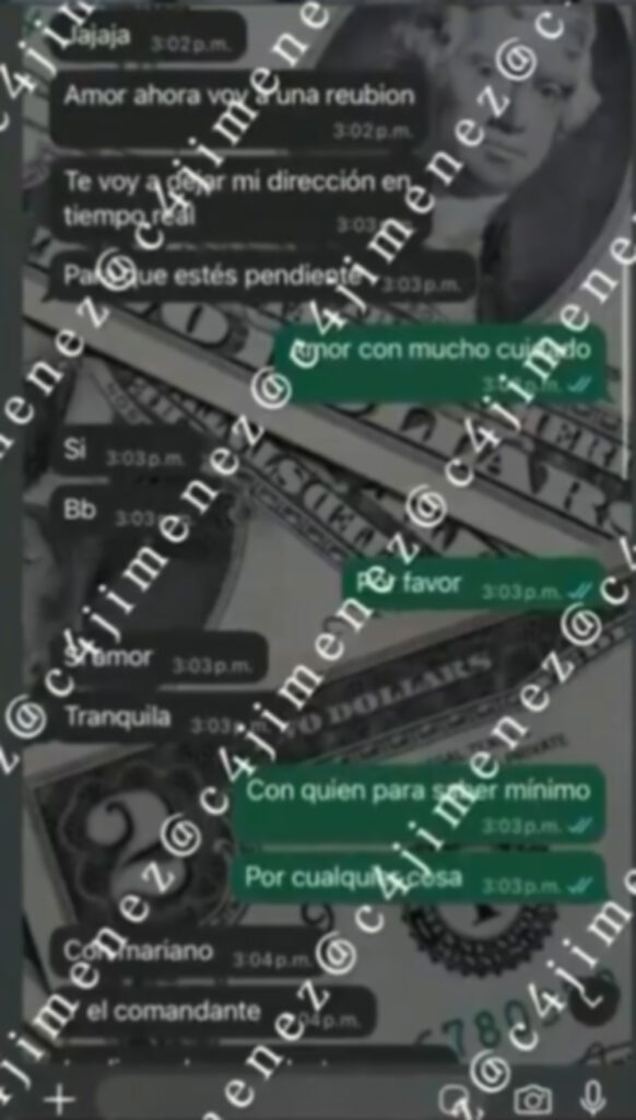 Captura de pantalla de X: @c4jimenez