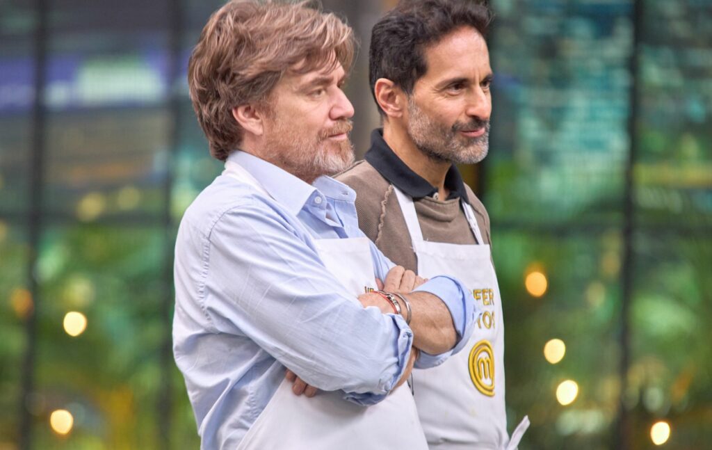 Nicolás Montero y 'Luisfer'. / Canal RCN