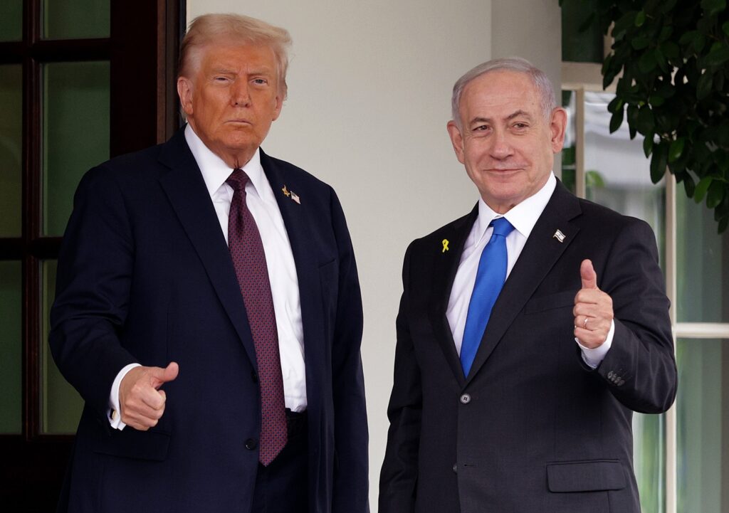 Donald Trump y Benjamín Netanyahu / Getty