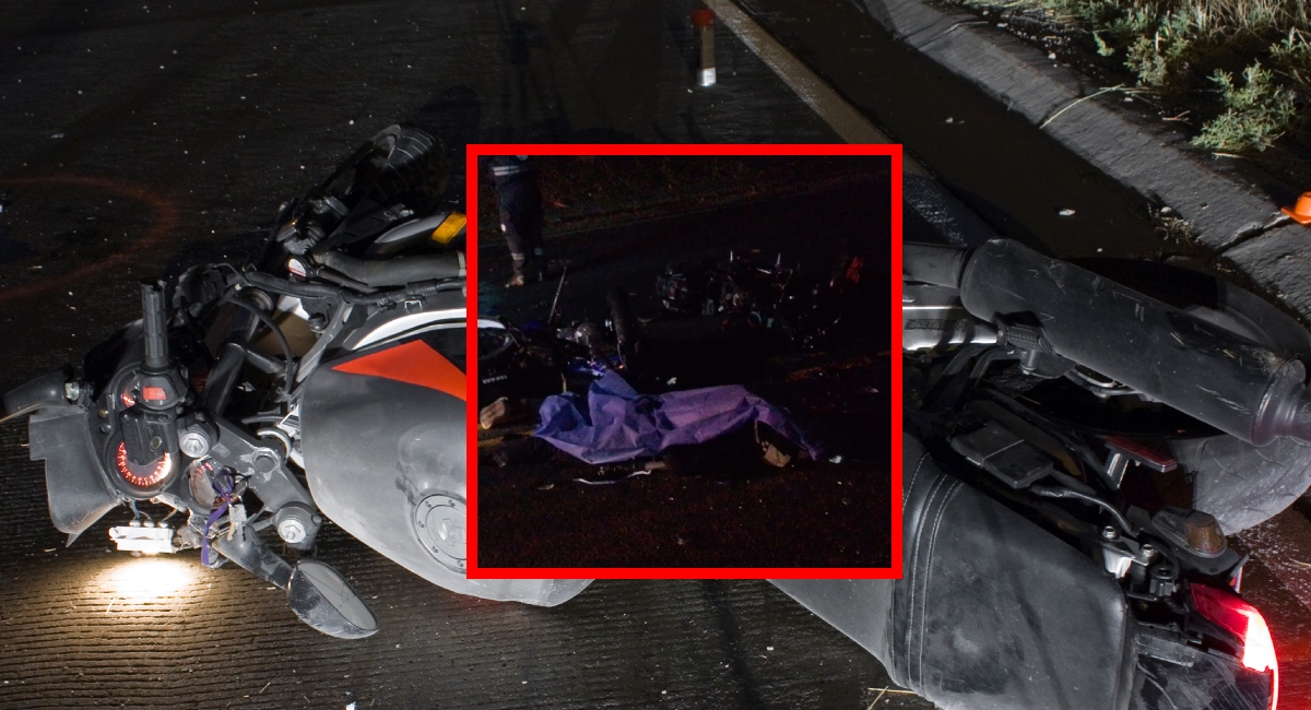 Grave accidente en vía La Mesa-Mosquera dejó dos motociclistas muertos