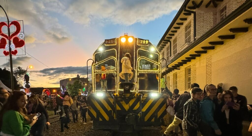 Tren Navidad, Boyacá | Tren Navidad, Boyacá / X: @penacamilo