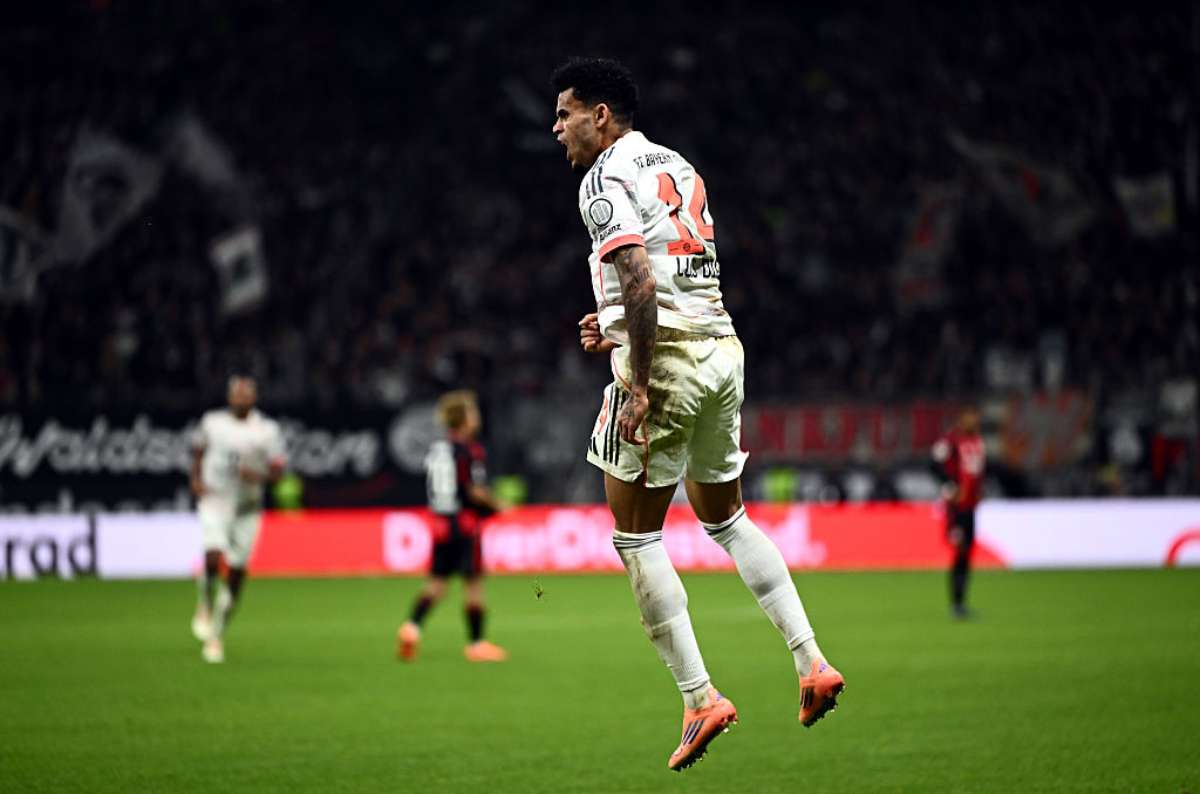 Video de doblete de Luis Díaz con Bayern Múnich a Frankfurt y logró nuevo récord