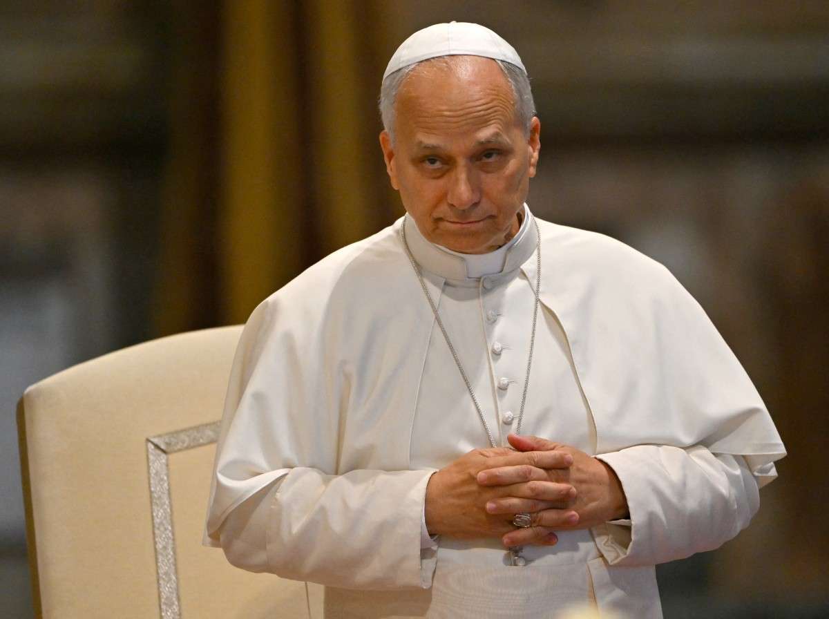 Foto de papa León XIV, en nota de que Hamas quiere acuerdo con Israel e intercambio y qué dijo papa León XIV por Gaza