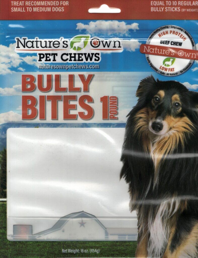 Nature’s Own Pet Chews Bully Bites / FDA