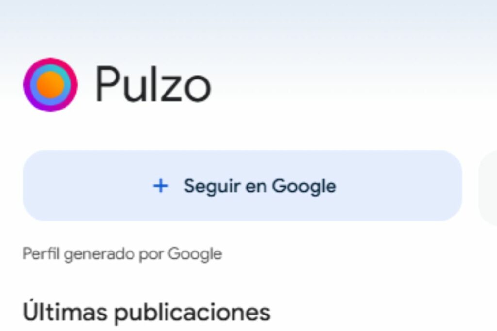 Pulzo en Google Discover / Captura de pantalla