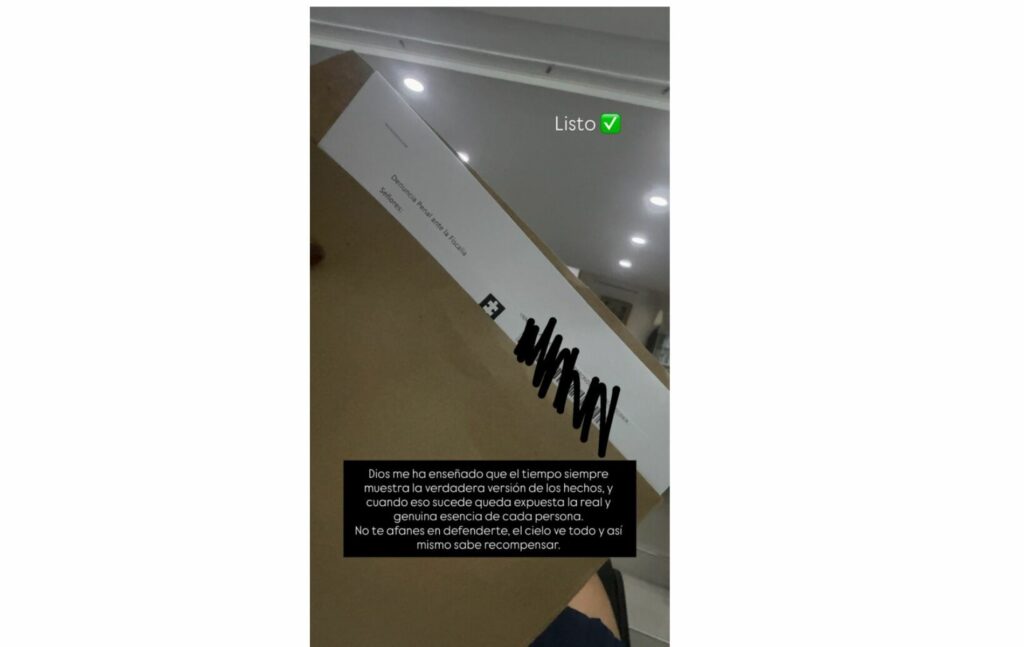 Captura de pantalla Dayana Jaimes.