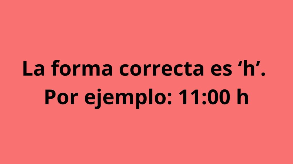 La respuesta correcta es 'h' / Pulzo