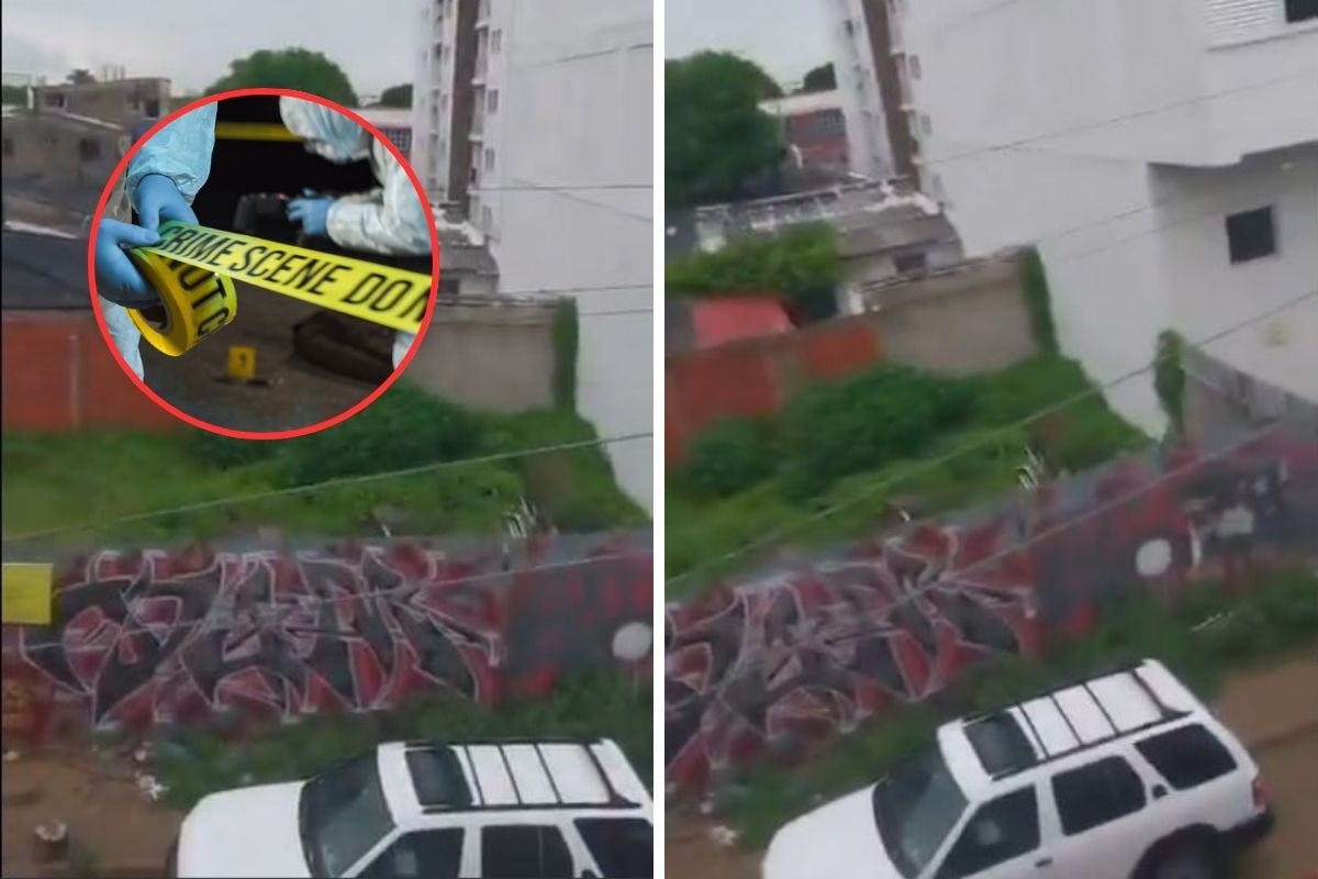 Lugar en el que una mujer en Cartagena murió al caer de lo alto de un edificio