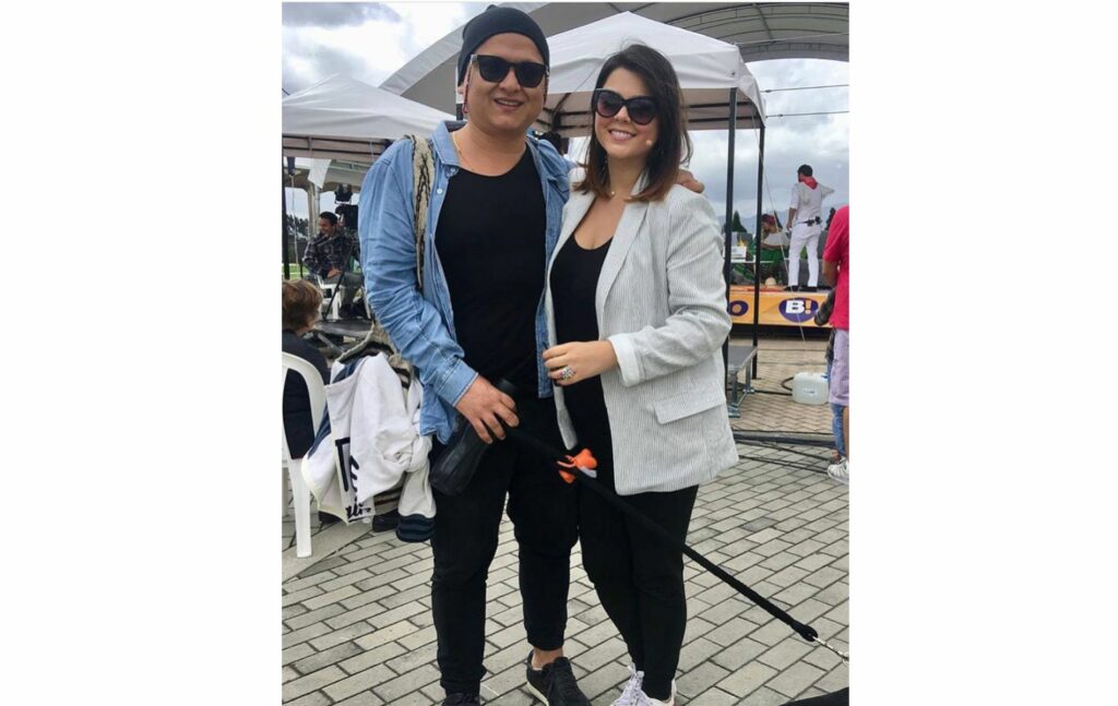 Joao Corredor y su exesposa Paola Moreno.