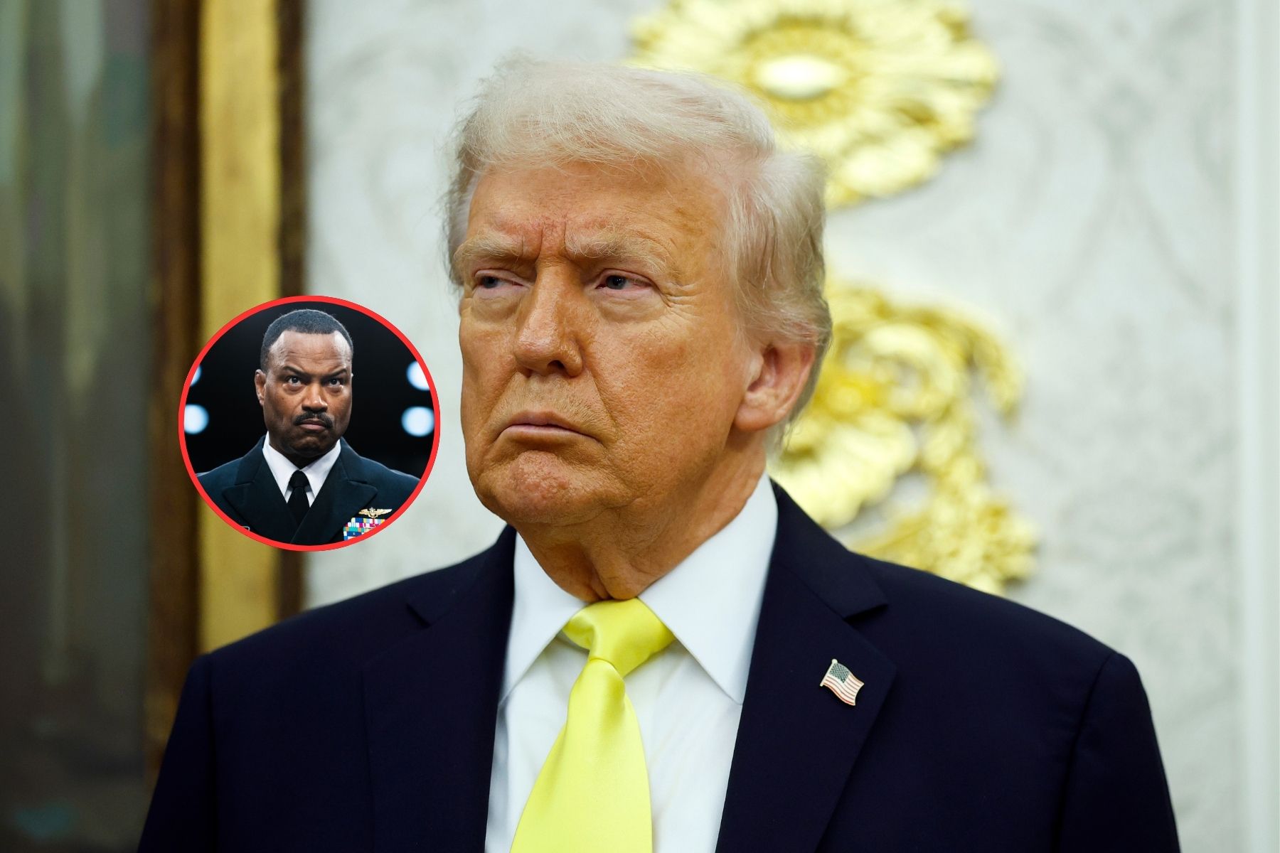 Donald Trump y Alvin Holsey
