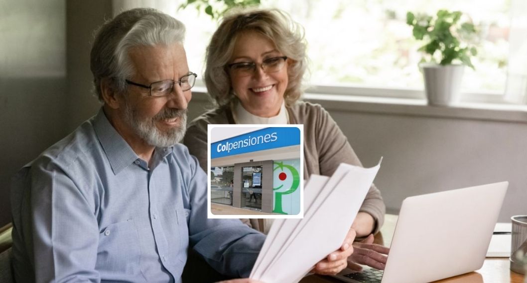 Foto de pensionados y Colpensiones, en nota de que Colpensiones avisó sobre rapidez para trámite de pensión en Colombia en 10 días