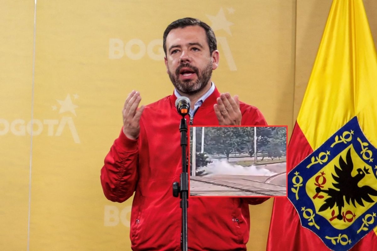 Galán ordenó intervenir cerca de Embajada de Estados Unidos por protestas