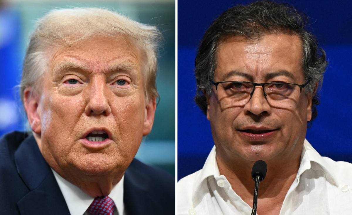 Donald Trump señala duramente a Petro y anuncia acciones contra Colombia