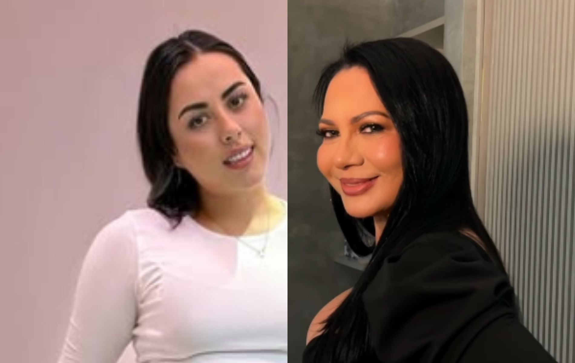 Hermana de Yina Calderón casi se va a los golpes con la mamá de Valdiri